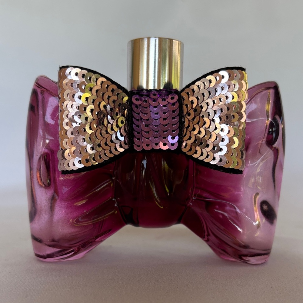 EMPTY BOTTLE & BOX VIKTOR & ROLF BON BON LIMITED EDITION PERFUME PINK BOW-SHAPED